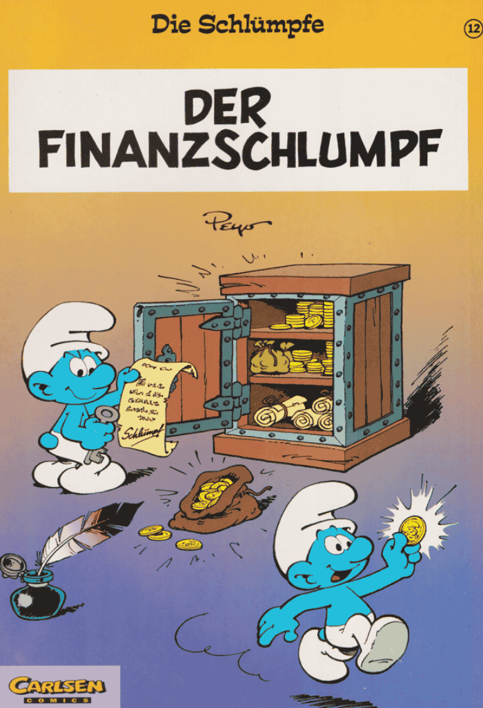 Die Schlümpfe Softcover (Deutsch) - Beispielfoto